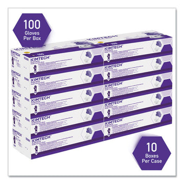 Kimtech™ Purple Nitrile Gloves, Purple, 242 Mm Length, Small, 6 Mil, 1000-carton freeshipping - TVN Wholesale